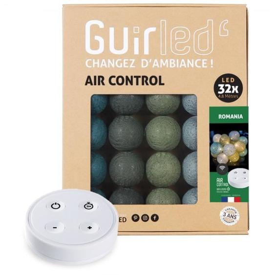 Guirlande lumineuse - GUIRLED - Air Control - 32 boules - Télécommande - Veilleuse 2h - 4 intensités