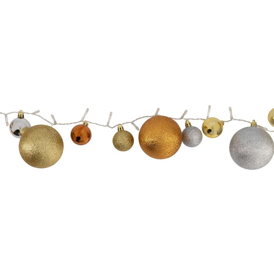Guirlande Lumineuse Boules De Noël 40 Lampes LED 3m (blanc)