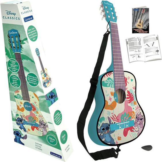 Guitare Acoustique Stitch Violet