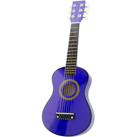 Guitare Bleue Bleu