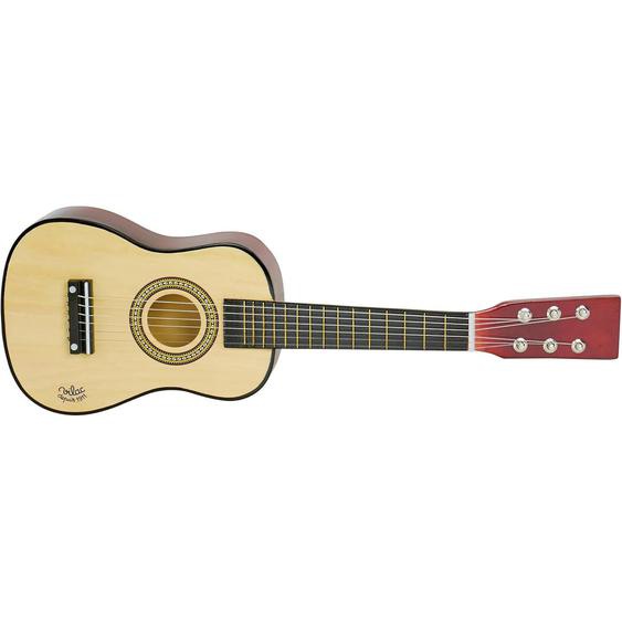 Guitare En Bois Naturel Marron