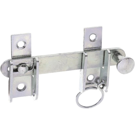 Gustav Alberts Jouet de volet de frappe 120x18x18x65mm acier brut galvanisé jaune - 314446