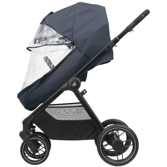 Habillage Pluie Confort Pour Poussette Et Nacelle, Avec Pochette De Rangement Transparent