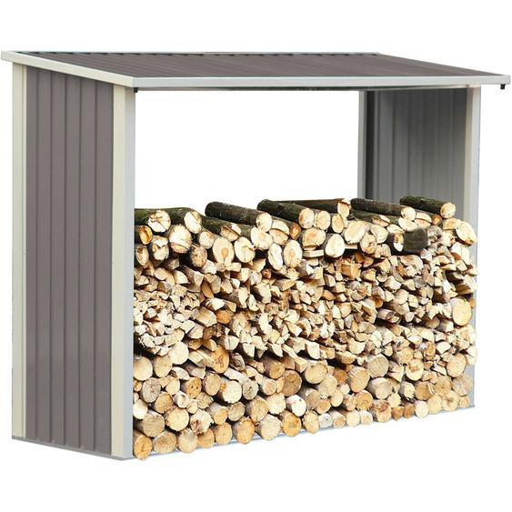 Abri bûches métal Victor - 2.15 m²