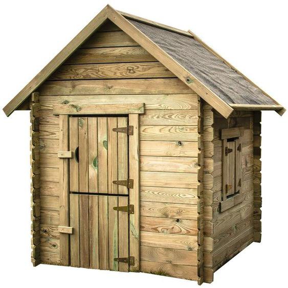 Maisonnette en bois Sophie - 120 x 120 x 159 cm