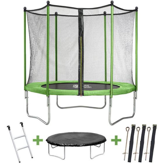 Habitat Et Jardin - Trampoline Yoopi 2 - ø 3.05 m - Vert