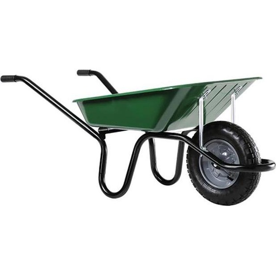Haemmerlin – Brouette Chantier Caisse Acier Peint 80 Litres - Outifrance