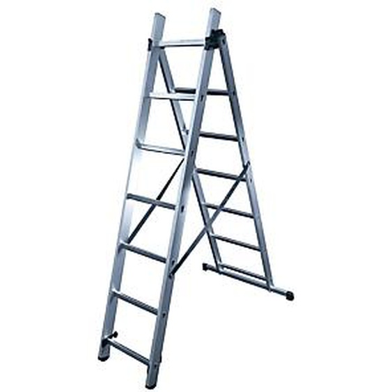 HAILO Echelle transformable 2 plans HAILO 2 x 7 échelons