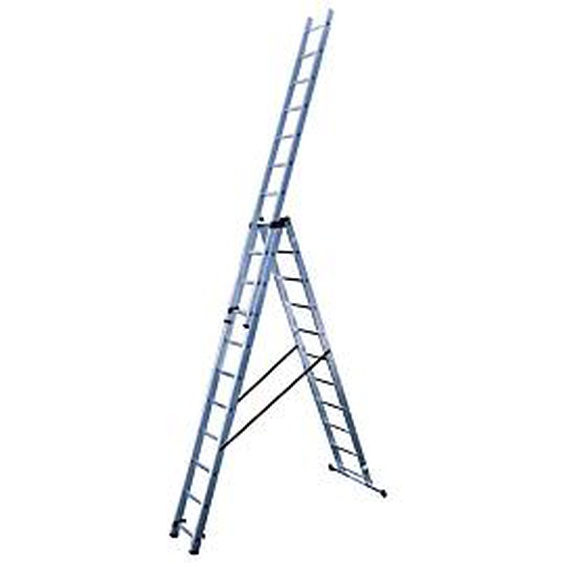 HAILO Echelle transformable 3 plans HAILO 3 x 11 échelons