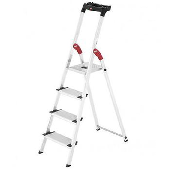 Escabeau pro 4 marches - Hauteur max. de travail 2.84m - 8814-001