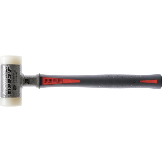 Halder Marteau de protection diamètre 60mm 1625g Supercraft sans rebond nylon blanc - 3389060