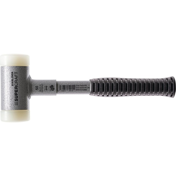 Halder Marteau de protection diamètre 60mm 1780g Supercraft sans rebond nylon blanc - 3377060