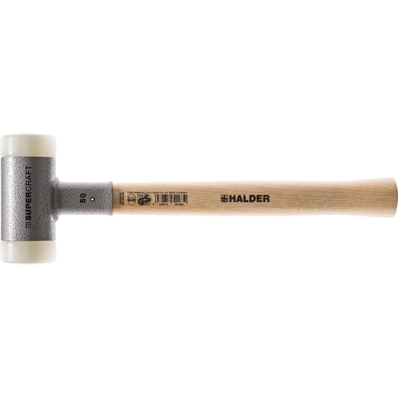 Halder Schonhammer 3300g Longueur totale 380mm Diamètre de la tête 80mm sans rebond - 3366080