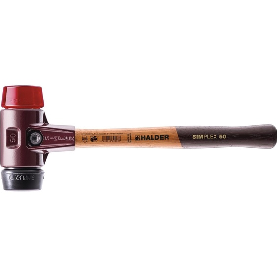 Marteau à frapper SIMPLEX 60 mm, manche en caoutchouc/plastique | 4030618300670