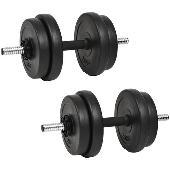 Haltère avec plaques 40 kg