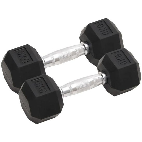 Haltères 2 pcs 12 kg Total Fonte