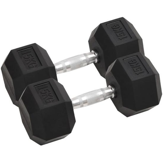 Haltères 2 pcs 30 kg Total Fonte