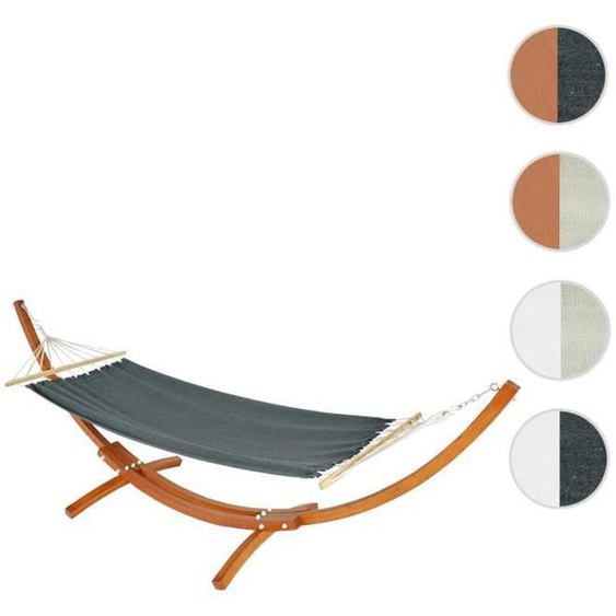 Hamac avec support - HWC - HWC-J46 - 200kg - Bois MVG-certifié - Tissu gris