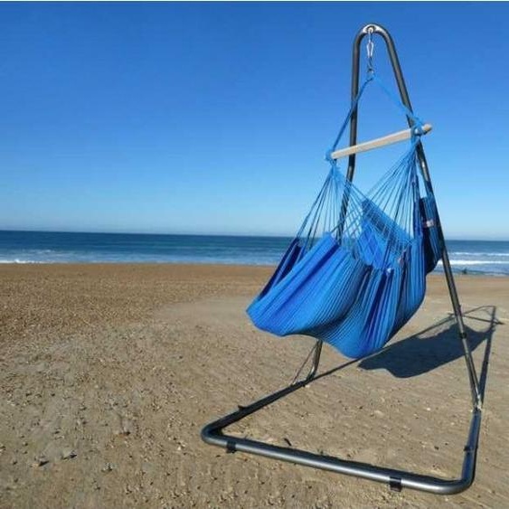Hamac chaise Azur XL + Support Soledad