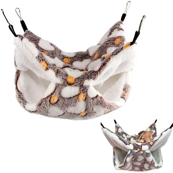 Hamac pour animaux de compagnie LATRAT, hamac pour petits animaux, idéal pour les hamsters