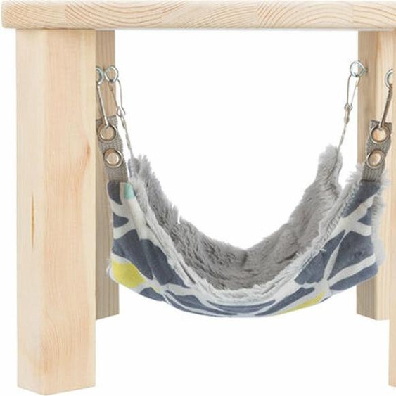 Hamac Suspendu Trixie Gris Pêche 28 × 24 × 28 CM