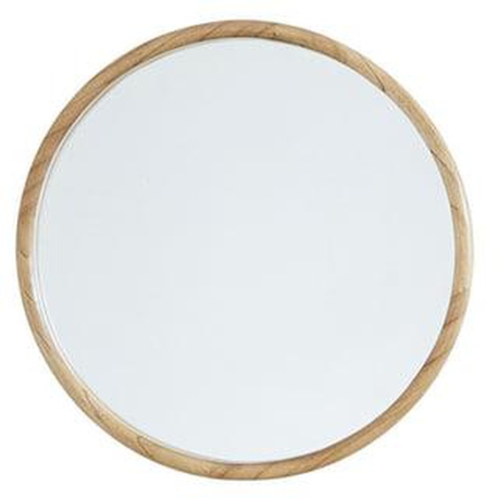 HANA  Miroir en mindi massif rond 50 cm