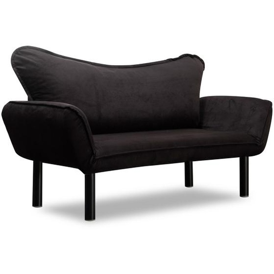 Hanah Home, Chatto FTN1226, Noir, Canapés-lits, Cadre : 100% Métal