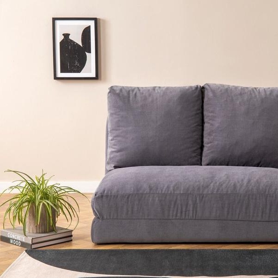 Hanah Home, Taida- FTN1270, gris, canapés-lits, structure : 100 % métal