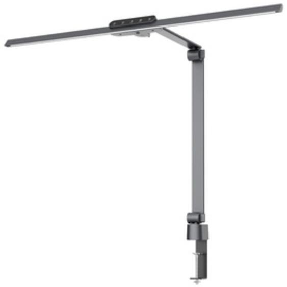 HANSA Lampe de bureau à LED Flow, avec pince, anthracite