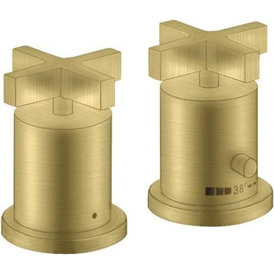 hansgrohe AXOR Citterio Thermostat de baignoire 2 trous avec poignées transversales, 39480950