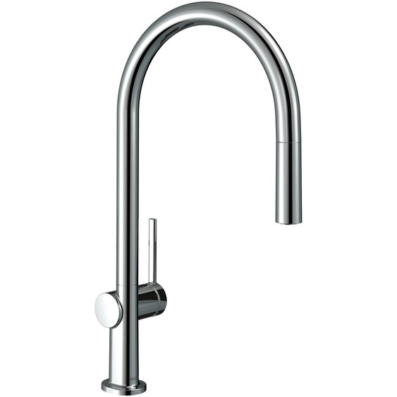 HANSGROHE Mitigeur de cuisine 210, avec douchette extractible 1 jet chromé Talis M54
