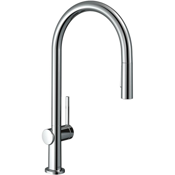 HANSGROHE Mitigeur de cuisine 210 avec douchette extractible 2 jets chromé Talis M54