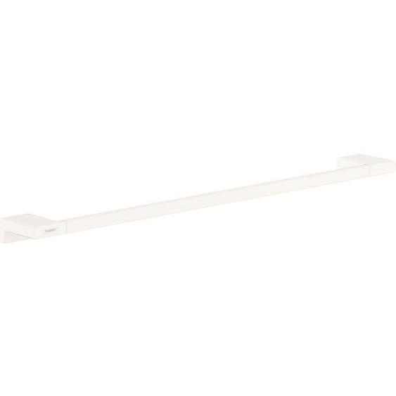Porte-serviettes - HANSGROHE - 648 mm - Blanc mat - Métallique - Contemporain