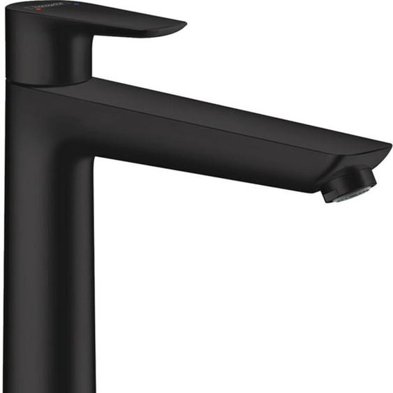 Hansgrohe Talis E - Mélangeur lavabo avec vidange, noir mat 71716670