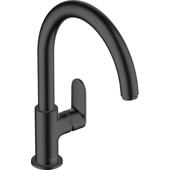 Hansgrohe - Vernis Blend M35 Mitigeur de cuisine 210, 1jet Noir mat