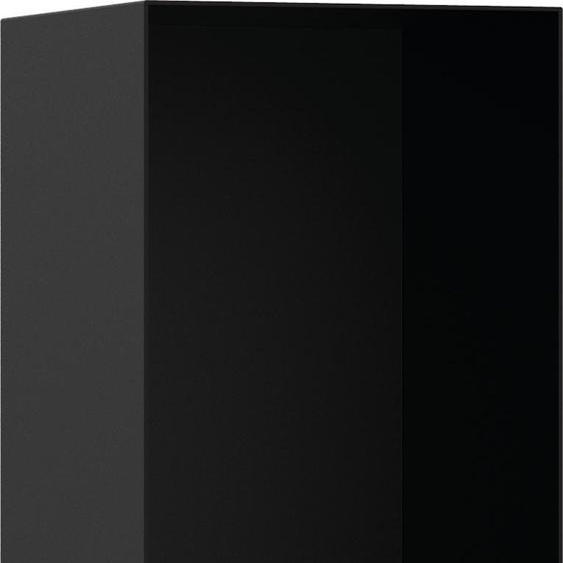 hansgrohe XtraStoris, niche murale minimaliste sans cadre, 300/150/140, finition noir mat