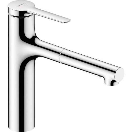 hansgrohe Zesis Mitigeur Cuisine ComfortZone 160, douchette extractible, 2 jets, flexible box (sBox) Bettee, saillie 231 mm, 74804000