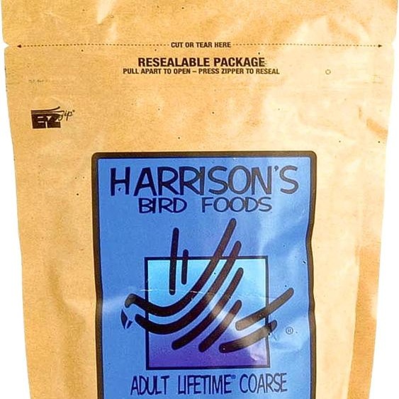 HarrisonsPellets pour perroquets, Adult Lifetime Coarse, 11,3 kg - Alimentation premium pour perroquets gris et aras 450 g qualité originale.