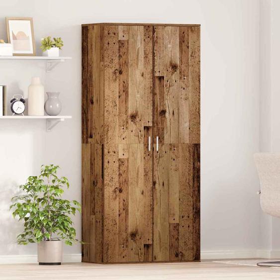 Haut de Mobilier Bois Ancien 80 x 39 x 178 cm Bois dingénierie