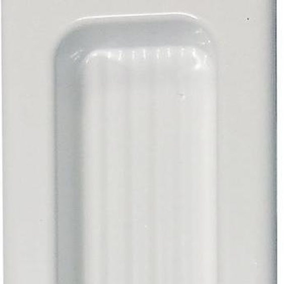 HAUTAU ATRIUM HS Poignée coquille extérieure, aluminium blanc RAL 9016