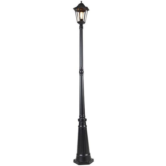 Havana - Lanterne - 1 lumière - ø 26 cm - Noir - Classique/Antique - éclairage extérieur - Qazqa