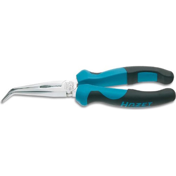 Hazet 1841B-33 Workshop Round nose pliers 45-degree Special steel 200 mm