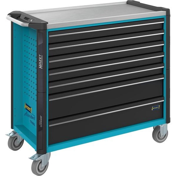Hazet Chariot 179NXXL-7/340 L959xP518xH1020mm 600kg 7 tiroirs 340 pcs. acier bl - 179NXXL-7/340