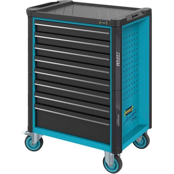 Hazet Chariot L785xP518xH1020mm 540kg 8 tiroirs acier bleu - 179N-8