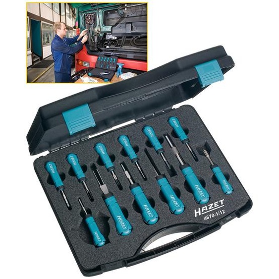 Hazet Entriegelungswerkzeug-Satz 12tlg. 4670-1/12 (4670-1/12)
