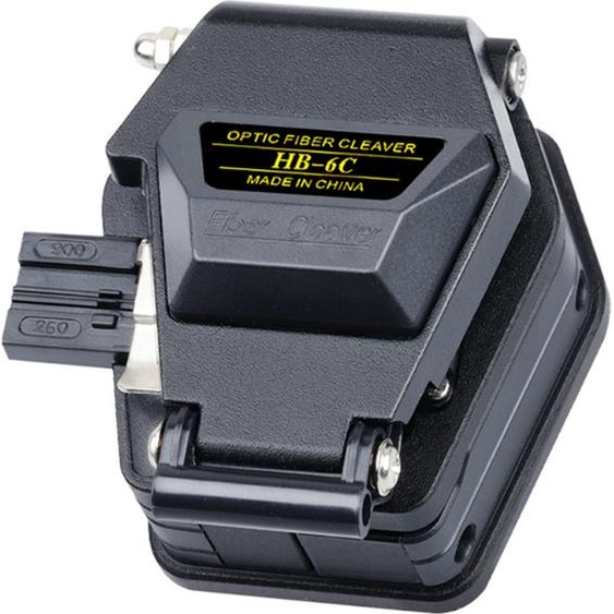 HB-6C Fendeur de fibre optique, outil de coupe de câble, fendeur de fibre optique de haute précision, angle stable, patin en acier inoxydable