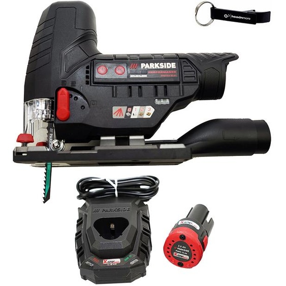 Scie sauteuse sans fil PARKSIDE PERFORMANCE® 12 V / scie sauteuse PPSTKA 12-Li avec batterie (2 Ah) et chargeur (2,4 A)