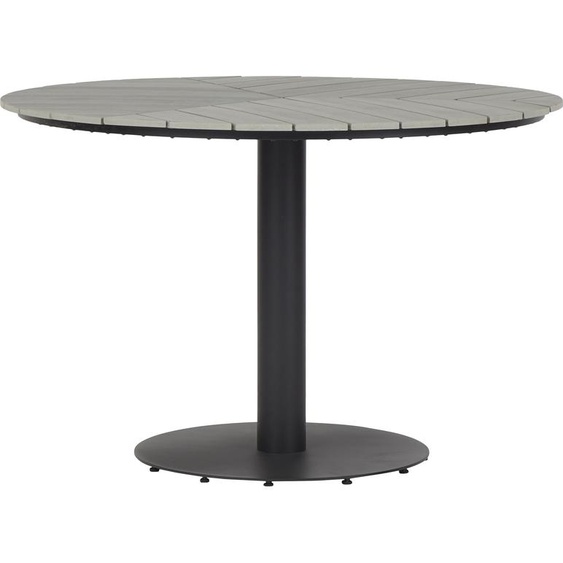 Hector Table de jardin, Ø110 cm, gris.