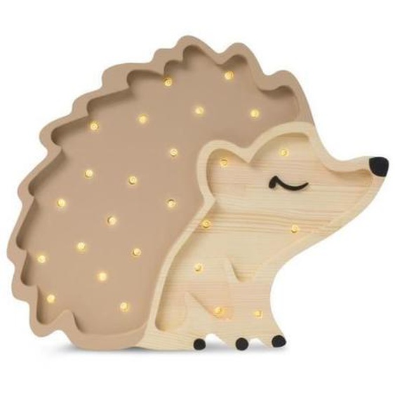 HEDGEHOG-Lampe à poser LED Hérisson H25cm Automne marron Little Lights