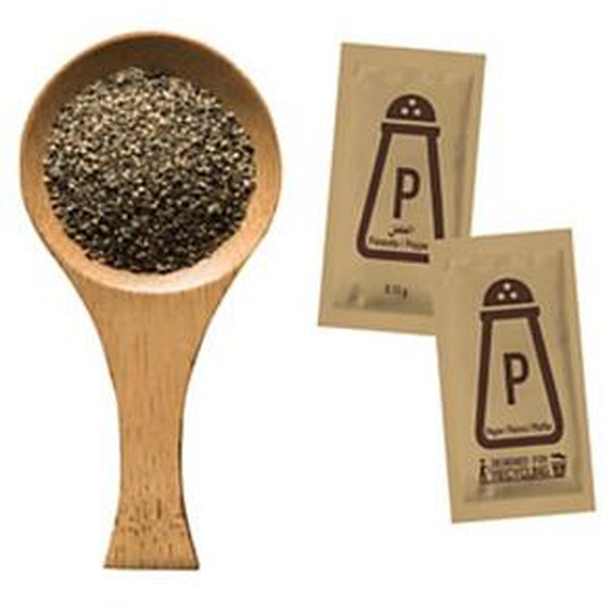 HELLMA Portion de poivre, emballé à lunité, dans un carton